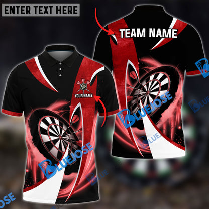 Frenzidea Darts Wind Blade Personalized Name, Team Name 3D Shirt (4 Colors)