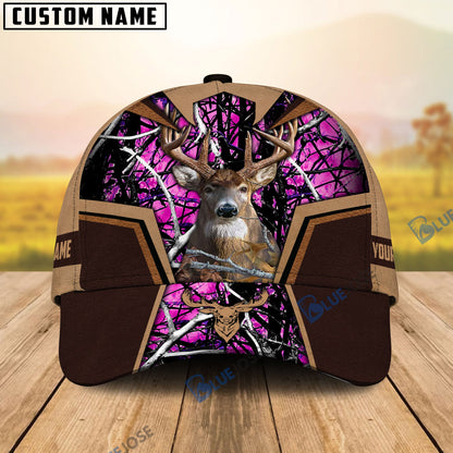 frenzidea Deer Hunting Premium Personalized Name Cap
