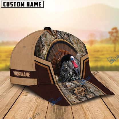 frenzidea Turkey Hunting Premium Personalized Name Cap