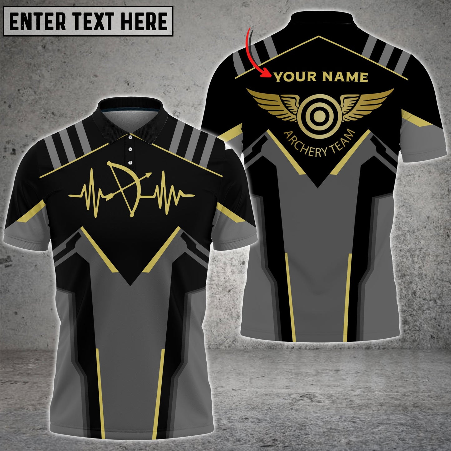 Frenzidea Archery Personalized Unisex Shirt