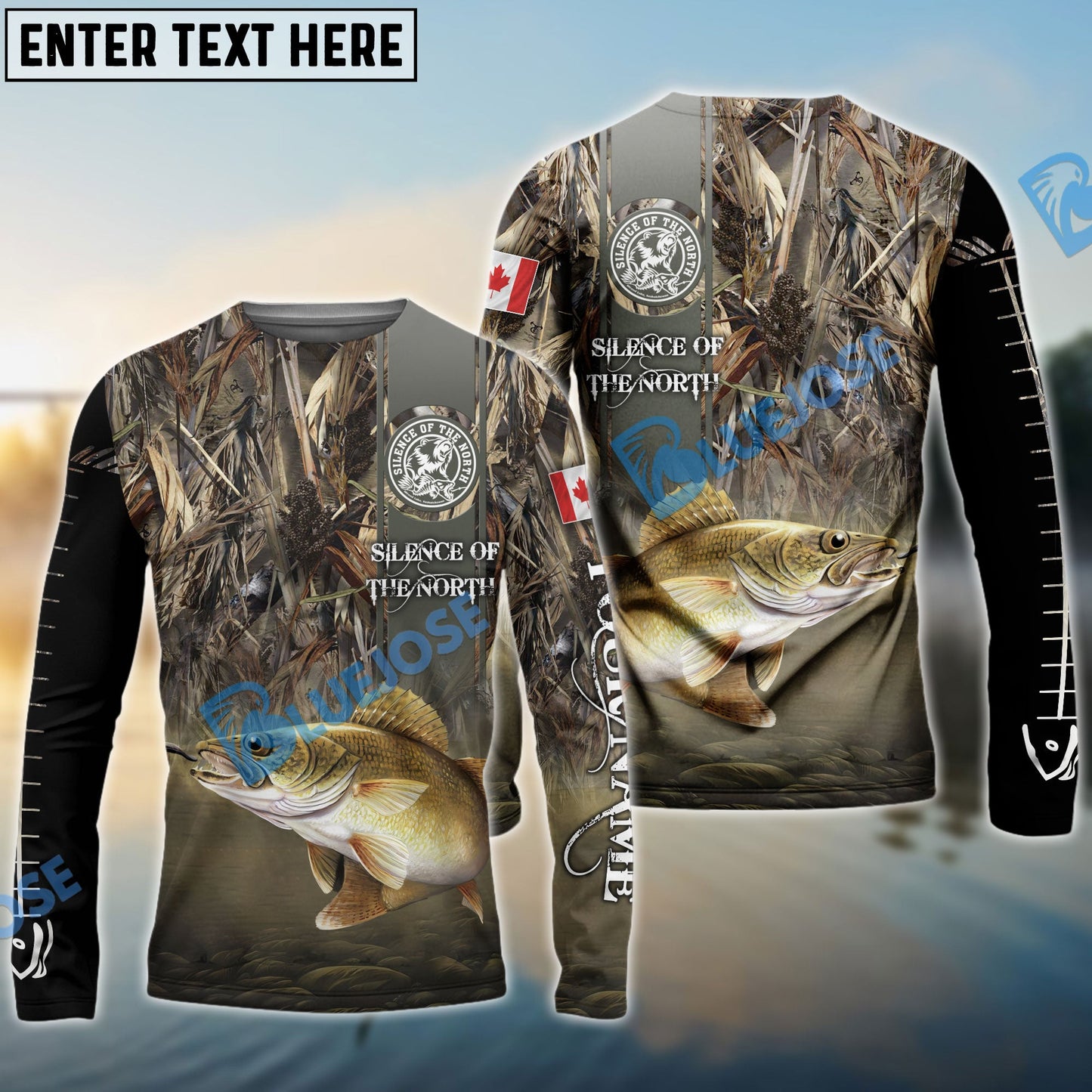 Frenzidea Fishing Silence of the North Custom 3D Shirts