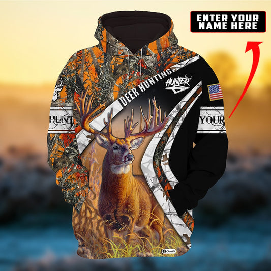 frenzidea Premium Unique Deer Hunting Season 3D Hoodie (3 Colors)