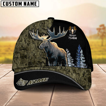 Frenzidea Loralle Moose Hunting Personalized Cap