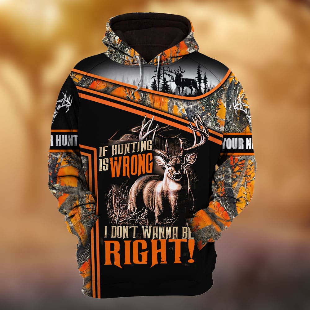 frenzidea Really Like Hunting - Deer Hunting 3D Hoodie (3 Colors)