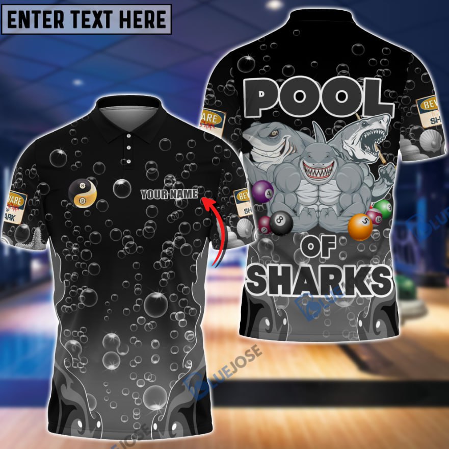 Frenzidea Pool Shark Gang Billiard Ball 8 And 9 Personalized Unisex Shirt