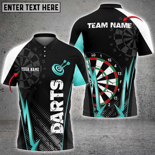 Frenzidea Darts Crack Personalized Name, Team Name 3D Shirt (4 Colors)