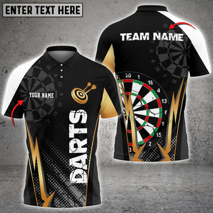 Frenzidea Darts Crack Personalized Name, Team Name 3D Shirt (4 Colors)