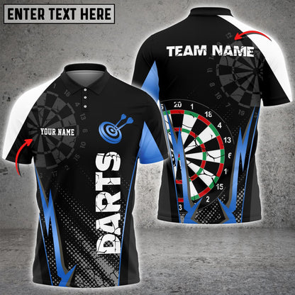 Frenzidea Darts Crack Personalized Name, Team Name 3D Shirt (4 Colors)
