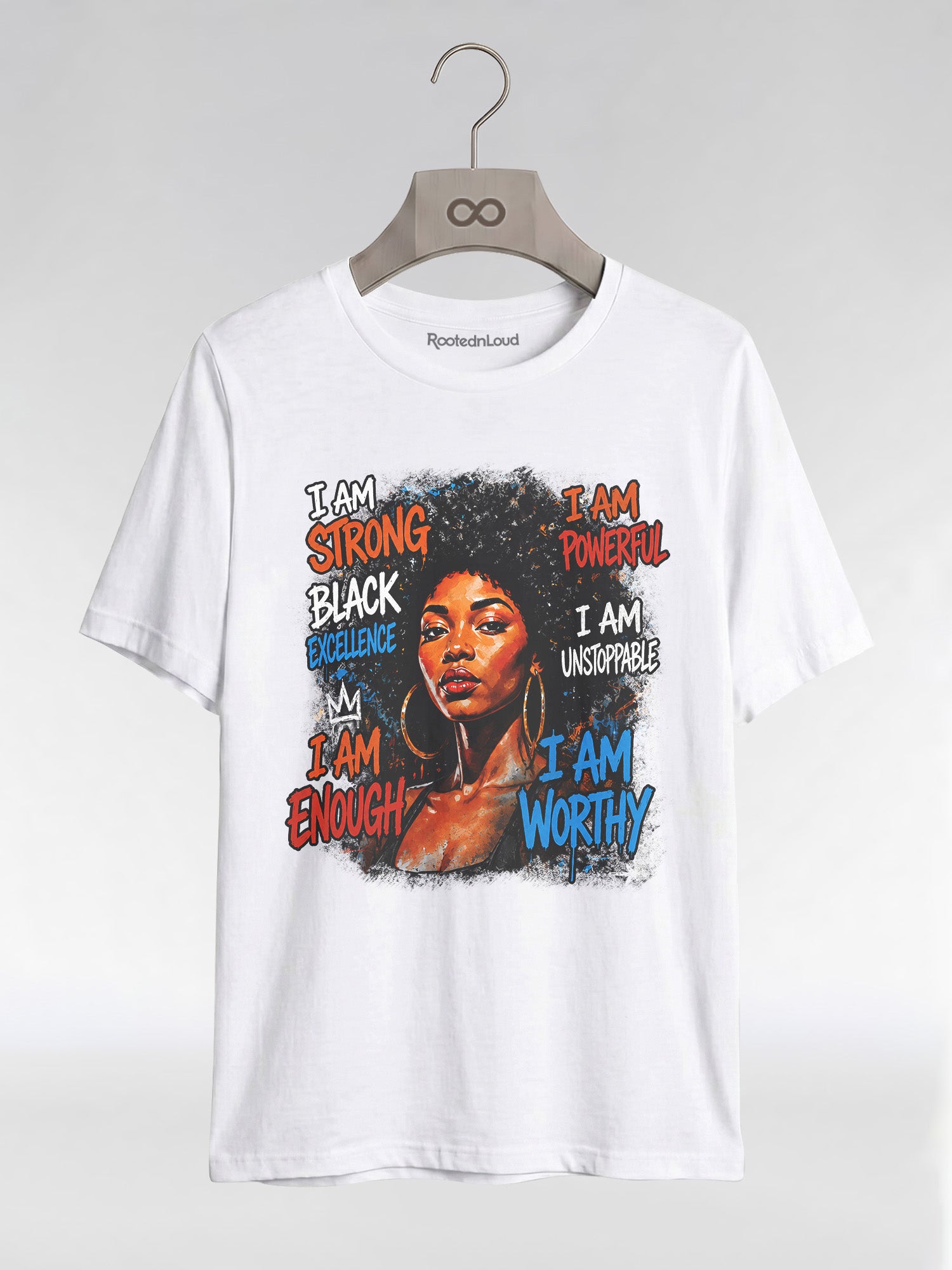 I Am Unstoppable: Black Excellence Graphic T-Shirt - RootednLoud