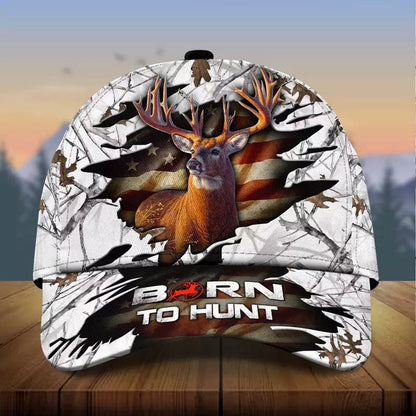 Frenzidea Premium Born To Hunt Deer Hunting Multicolor Cap