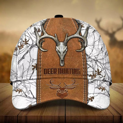 Frenzidea Premium Skull Deer Hunting Multicolor Personalized Cap