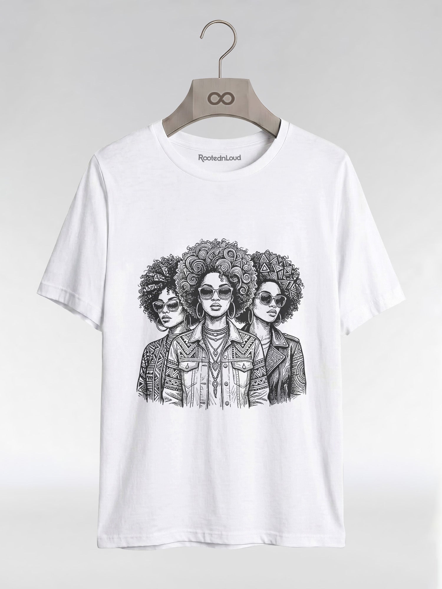 Tribal Soul: Black Girl Magic Squad Graphic T-Shirt - RootednLoud