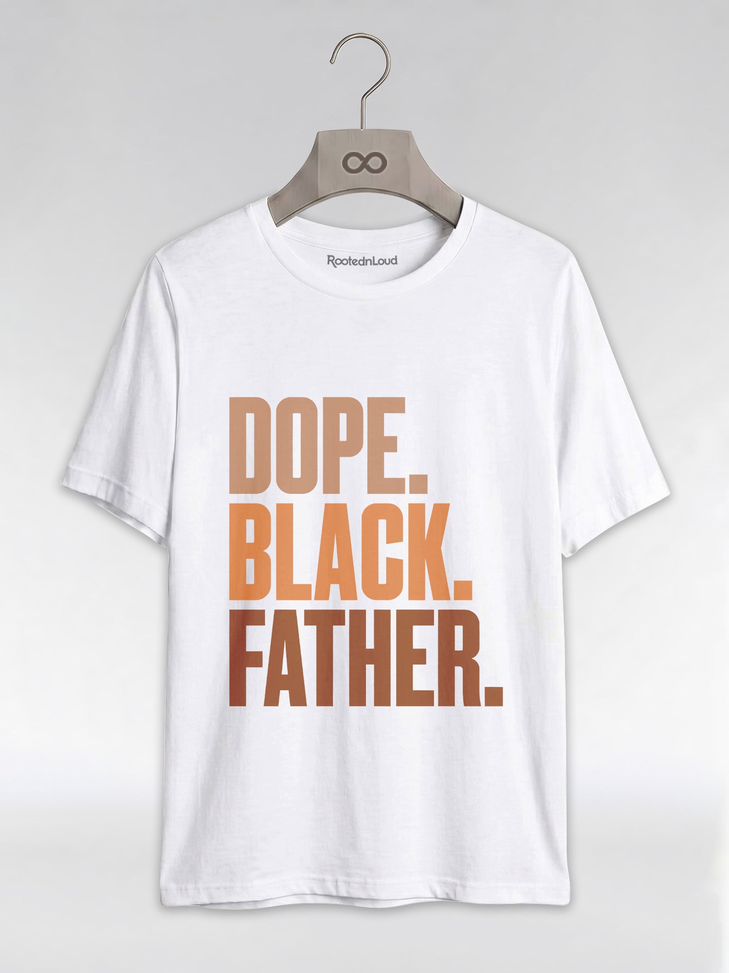 Dope Black Father Graphic T-Shirt - RootednLoud