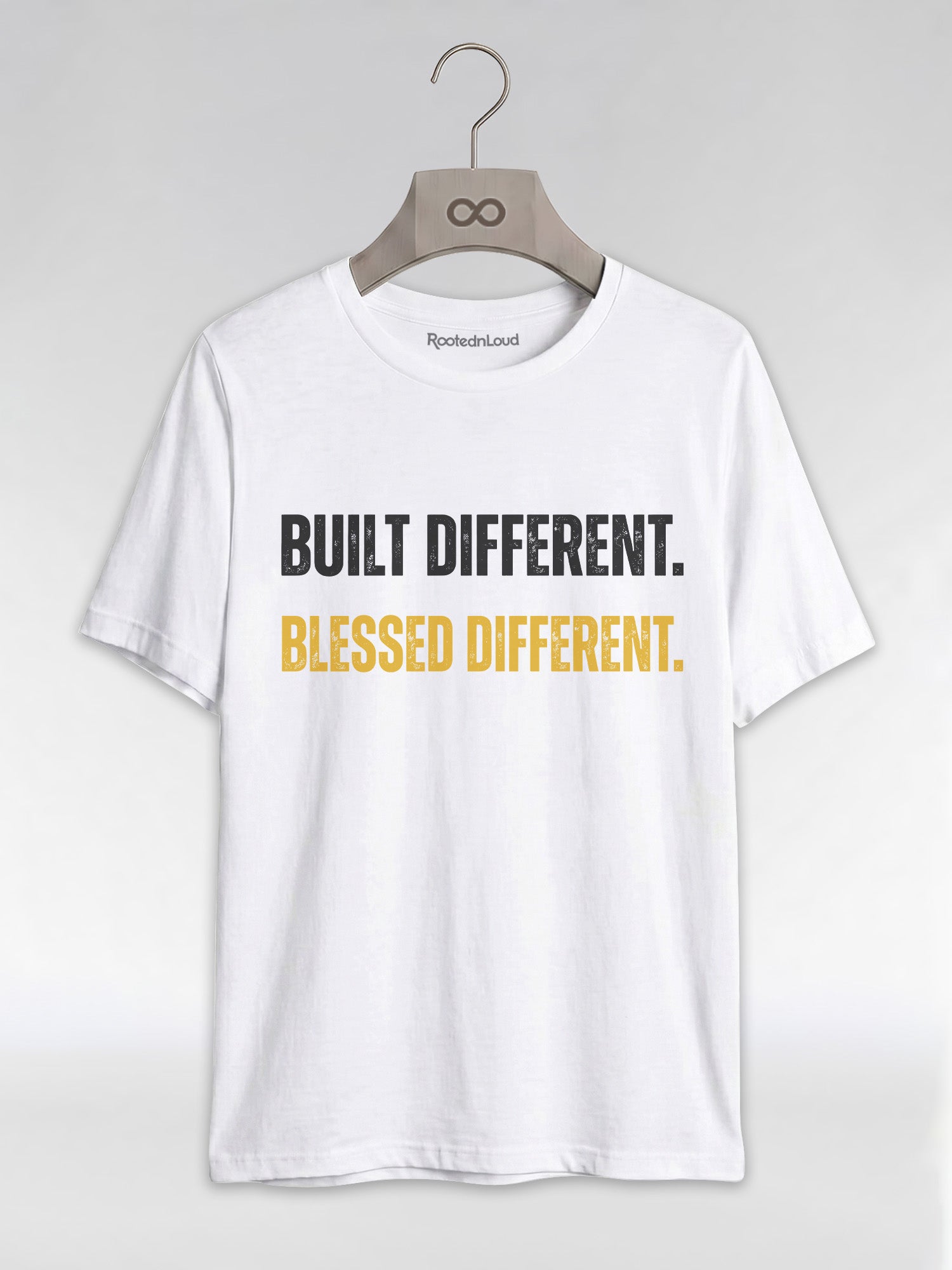 Built Different Blessed Different: Black Excellence Graphic T-Shirt - RootednLoud